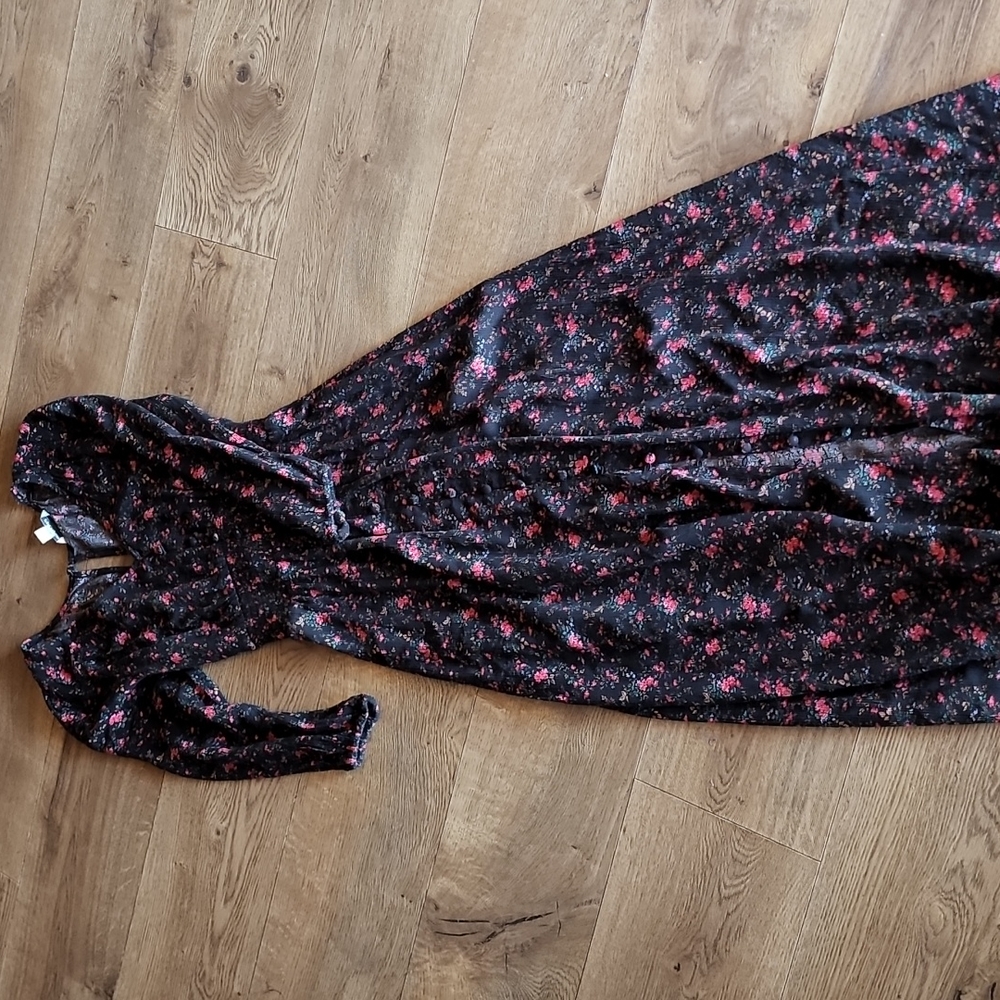 Long sleeve maxi dress